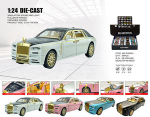 Modelo Ultra-Lujo de Aleación 1:36 del Rolls-Royce <span class=keywords><strong>Phantom</strong></span> <span class=keywords><strong>RR</strong></span> con Sonido, Luces y Puertas que se Abren |   Ideal para Coleccionistas de Autos de Alta Gama en Dubái y Arabia Saudita - Product Image 2