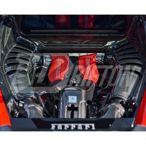 Version supérieure pour 488 Prepreg Carbon Fiber Engine Bay Cover Set pour Ferrari 488 GTB - Product Image 1