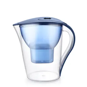 Snelle Alkalische Kunststof Filtering Waterzuiveraar Pitcher Met Filter