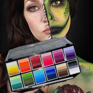 Professional Children's Water-Based Face and Body Painting Kit Stage <b>Makeup</b> Pigment for Art & Creativity - Product Image 5