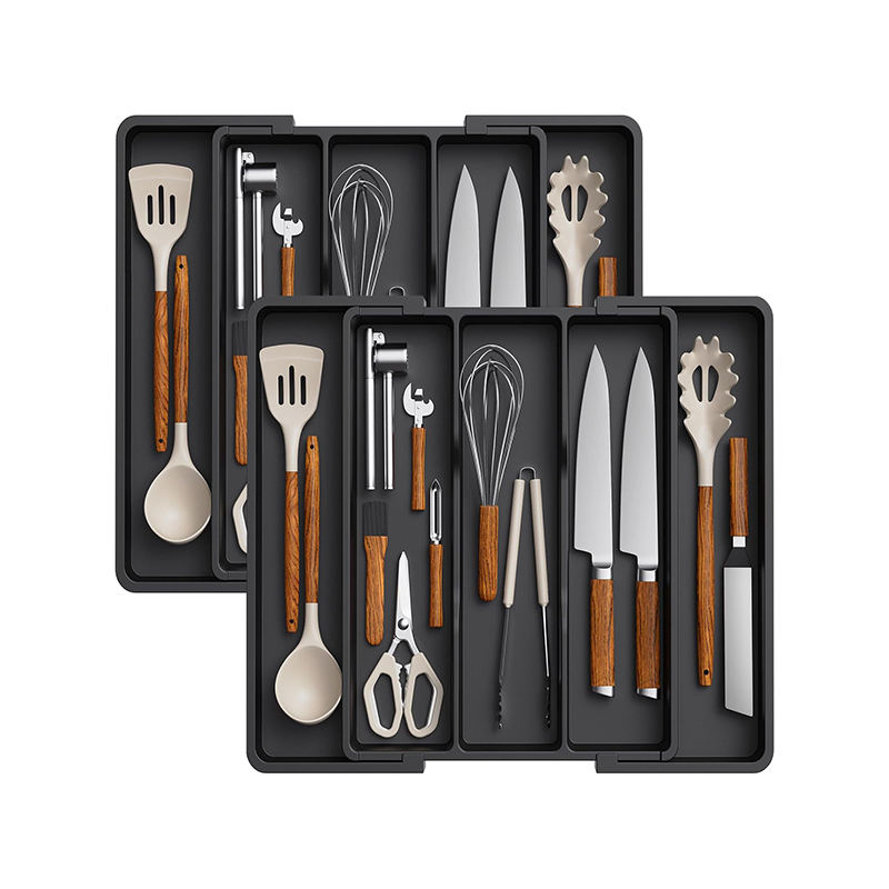 Rangement Ustensiles Cuisine Porte-ustensiles En Bois D'acacia Pour Comptoir De Cuisine Ustensiles De Cuisine