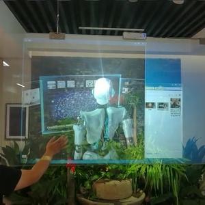 Gloview personalizado láser tecnología dedo táctil Pared Interactiva vidrio proyección interactiva <span class=keywords><strong>audiovisual</strong></span> interactivo para exposición - Product Image 2