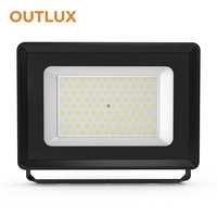 Projecteur LED extérieur étanche IP65 en aluminium moulé sous pression noir, de 10W à 300W, prix direct usine, pour jardin