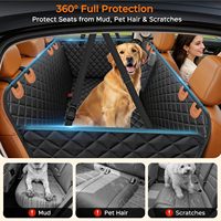 Housse de siège de voiture pour chien Atli, imperméable, en tissu Oxford, antidérapante, résistante aux rayures, adaptable à tous les SUV, camions et berlines