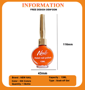 Esmalte de Uñas Vegano Transpirable al por Mayor, Fórmula Vegetal, Libre de Crueldad Animal, Permeable al Agua, Laca de Uñas de Marca Privada - Product Image 3