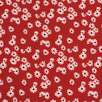 Top vente femmes 45s design floral matériel de haute qualité 100% tissu rayonne pour robe
