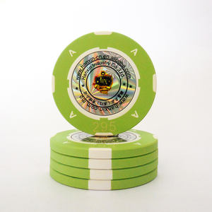 Fichas de póker de cerámica europeas personalizadas de 14g con logotipo de 5000 piezas para juegos de póquer y <span class=keywords><strong>casino</strong></span> <span class=keywords><strong>Joker</strong></span> - Product Image 2