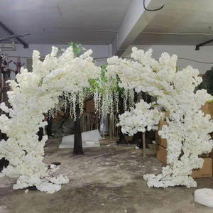 Árboles <span class=keywords><strong>de</strong></span> Flores <span class=keywords><strong>de</strong></span> Cerezo Artificiales <span class=keywords><strong>de</strong></span> Seda, Arco <span class=keywords><strong>de</strong></span> Flores <span class=keywords><strong>de</strong></span> Sakura para Decoración <span class=keywords><strong>de</strong></span> Bodas en Interiores y Exteriores, Arco Floral Artificial para Bodas - Product Image 1