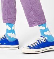 Homme Chaussette Diamants Poules Colorées Araignée Actives Stripe Noir Imprimé Serviette Formelle Transparent Fun Cartoon Gym Hommes Chaussettes