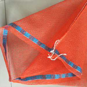 Senegal thị trường chất lượng Vàng 55*90cm <span class=keywords><strong>Leno</strong></span> in logo <span class=keywords><strong>PP</strong></span> dệt Bao cuộn/hành tây dệt nhựa bao 50kg túi lưới - Product Image 5