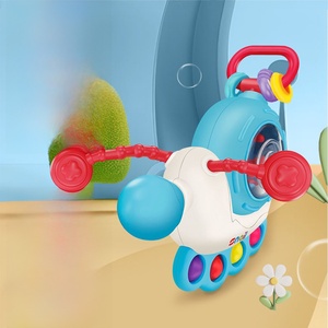 Jouet pour bébé 12 mois+, éducatif et ludique, escargot de dessin animé photosensible à tirer sur une corde, pour l'éveil précoce des nourrissons - Product Image 5