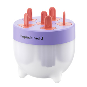 Popsicle Mold 6 Cavities Food Grade PP Material Freezer Safe DIY Ice Cream Maker Summer Use - Product Image 5