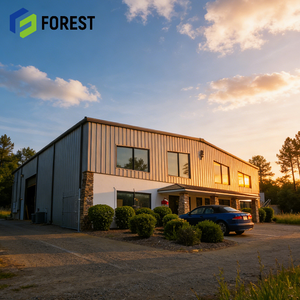 Gran Taller Prefabricado de Estructura de Acero 60x80, Edificio de Apartamentos, Soluciones de Diseño Rentables con Acero Pesado de Gran Vano y Estructura de Rejilla - Product Image 1