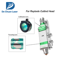 Collimateur laser à fibre D37 D38 D38.1 F100 F150 F200 avec support de lentille pour tête de découpe laser Raytools