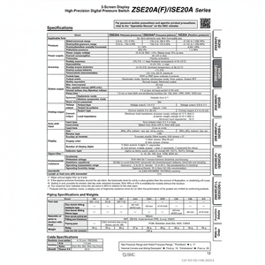 Modèle de pressostat numérique SMC Pneumatics ZSE20A-X-M5 - Product Image 1