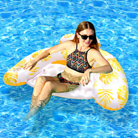Flotteurs gonflables pour piscine, flotteurs de peinture pour la natation, chaise longue flottante, meilleurs flotteurs pour piscine, radeaux pour adultes, 100-500 kg