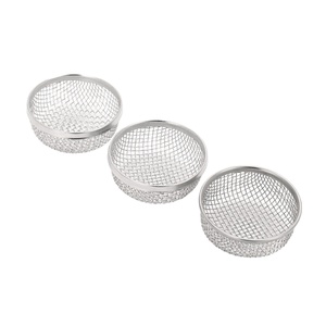 Capuchons filtrants en maille métallique 16 mm en acier inoxydable 304, compatibles avec les pompes de filtration liquide, couvercles de protection réutilisables pour tuyaux - Product Image 1