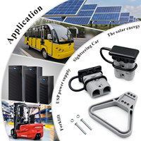 2 pièces 175A 600V batterie cavalier câble prise connecteur Kit connexion rapide/déconnexion poignée récupération treuil systèmes de remorquage cuivre PC
