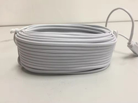 ANNKE kabel daya Video Aksesori putih 18.3 meter 66ft untuk kamera CVI TVI AHD