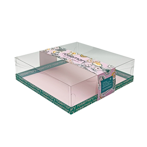 Tùy chỉnh có thể tái chế Takeaway thực phẩm Brunch Platter Hộp bao bì trong suốt PVC Nắp charcuterie Hội Đồng Quản trị ăn trưa hộp giấy - Product Image 3