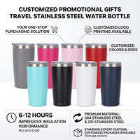 Personnalisé 201 304 En Acier Inoxydable Portable Sport Bouteille Fiole À Vide Boisson Thermique 500ML Sport Bouteille D'eau Tasse Tasses