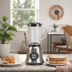 Mini Licuadora Portátil 2 en 1 para Frutas, 6 Cuchillas, Uso Doméstico, Carcasa de Acero Inoxidable, Capacidad de 1.5L, Eléctrica, para Cocina - Product Image 4