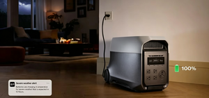डेल्टा 3 अल्ट्रा पोर्टेबल पावर स्टेशन ट्रांसफर बैटरी 3600w 7200w आउटपुट सोलर सी एन/यू 3072wh ~ 20.3 किलोग्राम 4000 चक्र - Product Image 4