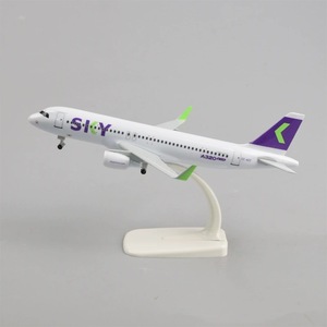 Modelo de Avión Vietjet Airlines A320 de 20CM, de Aleación Metálica, para Colección y Exhibición - Product Image 2