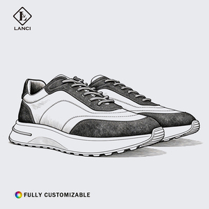 LANCI Proveedores de Zapatos al por Mayor, Fabricantes de Zapatos Personalizados, Zapatillas de Diseñador para Hombre - Product Image 1