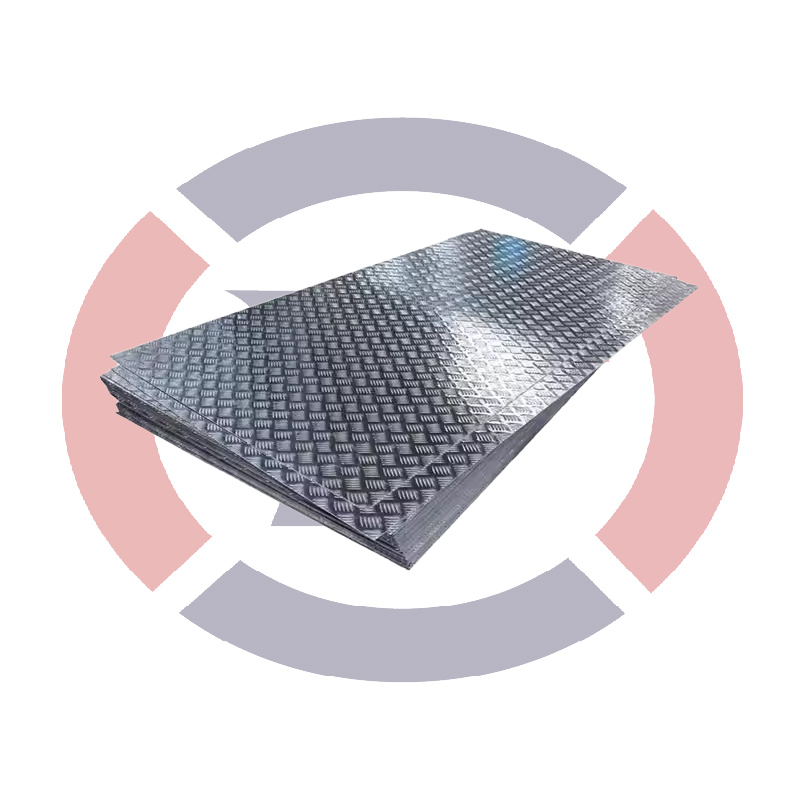Galvanized Checkered Iron Plates Durable Anti-Slip Wear-Resistant Cut to Fixed Length for Office Building Use