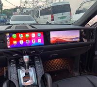 Système de navigation GPS autoradio Android Krando 24,6 pouces pour Porsche Cayenne 2011-2017, écran LCD, modification de l'intérieur de la voiture