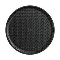 Nouvelle pomme de douche de plafond, douche spa, douche noire en nid d'abeille, accessoires de salle de bain, personnalisation de la couleur et du logo