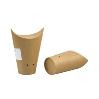 Boîte en carton kraft à paroi simple, compostable, biodégradable, écologique, imprimée sur mesure, 12 oz, jetable, pour la vente en gros aux Français
