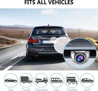 Caméra de recul HD CCD pour voiture, angle de vue large de 170 degrés, caméra de recul étanche avec vision nocturne supérieure pour camionnette AHD 1080P