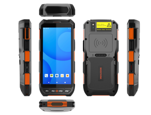 Mạnh Mẽ Và Độ Bền Cao PDA Máy Quét Mã Vạch 4 + 46G Di Động Android Di Động Điện Thoại Thông Minh Dữ Liệu Thu Wifi 4G Bluetooth GPS Di Động - Product Image 3