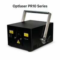 Optlaser PR10000-RGB 10W RGB Animation Stage IP54 – Dernier modèle de projecteur de scène à faisceau pour extérieur, idéal pour les systèmes de spectacle laser graphique et de mariage