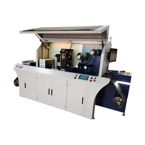 Automatic Roll to Roll Digital Selective Clear Varnish Varnishing Machine Spot UV Coating and cold foil stamping machine