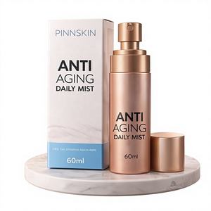 PINNSKIN Ginseng - Bruma Facial Antienvejecimiento, Suero Blanqueador Diario con Vitamina C, Ácido Hialurónico y AHA, Hidratante, Reafirmante y Suavizante - Product Image 1