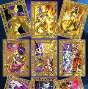 Nouvelle collection de cartes métalliques Dragon Balls, anime japonais <span class=keywords><strong>DBZ</strong></span> <span class=keywords><strong>Super</strong></span> Saiyan, cartes à collectionner en métal pour enfants, jouets cadeaux - Product Image 6