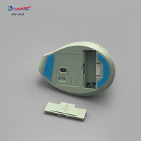 MW-060X-Green Dual Mode 2.4G Wireless BT Mouse Vertikal Ergonomis 6D Ergo Mouse Komputer Klik Nyaman Mengurangi Ketegangan Tangan