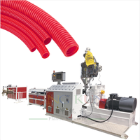 Máquina para Fabricar Tuberías Corrugadas de PE SJ65/33, Línea de Producción de Tuberías Corrugadas, Fabricante de Máquinas para Tuberías de PE con Enrollador Automático