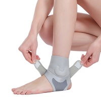 Attelle de cheville sportive réglable en fibre de polyester, légère, respirante et de type ouvert, pour la course et la protection pendant l'exercice