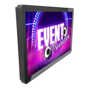 Aluminum case 43 inch 1920*1080 2000 nits high-bright front IP65 reversing teleprompter monitor