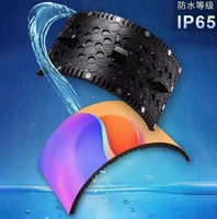 Extérieur incurvé P2.5 P3 P4 LED mur vidéo flexible affichage LED souple avec taux de rafraîchissement élevé extérieur incurvé