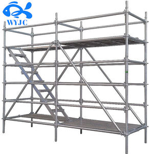 Система промышленных строительных лесов Ringlock из алюминия, промежуточные трансомы, лестничные фермы, диагональные балки, головки стоек, ISO9001 - Product Image 3