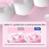Dentifrice anti-carie personnalisé pour enfants Dentifrice sans alcool avec fluor Dentifrice liquide probiotiques à saveur de fruits pour enfants