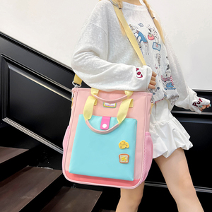 Sac à dos ergonomique, respirant, confortable, réglable, protection dorsale, résistant à l'usure, en polyester, tendance, grande capacité, pour primaire et <span class=keywords><strong>collège</strong></span> - Product Image 3