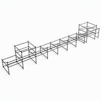 Exhibidores de Truss de Fábrica: Andamio Modular Portátil Layher de Montaje Sencillo y Calidad Premium para Puestos de Mercado y Puestos de Calle