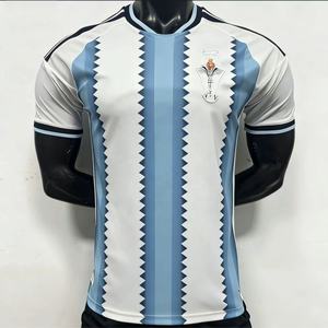 Оптовые футбольные майки 2526: Домашняя версия формы сборной Аргентины для игроков и болельщиков, с возможностью индивидуализации и самостоятельной печати (DIY) - Product Image 1