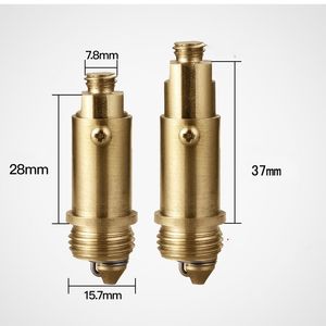 Tout cuivre Bounce core Basin Sink clicker pop up Bolt Bathroom Sink Drain Plug Brass Spring Plug M16x1.5 M8 - Product Image 2